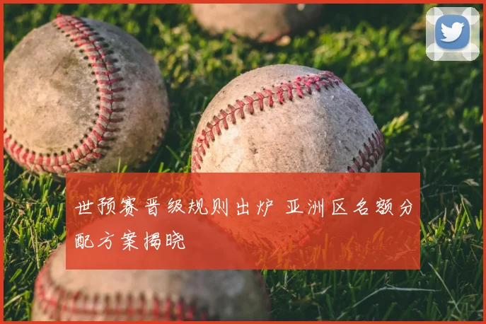 世预赛晋级规则出炉 亚洲区名额分配方案揭晓