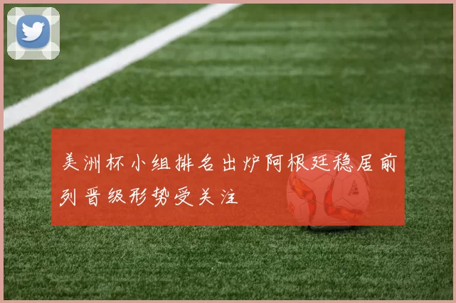 美洲杯小组排名出炉阿根廷稳居前列晋级形势受关注